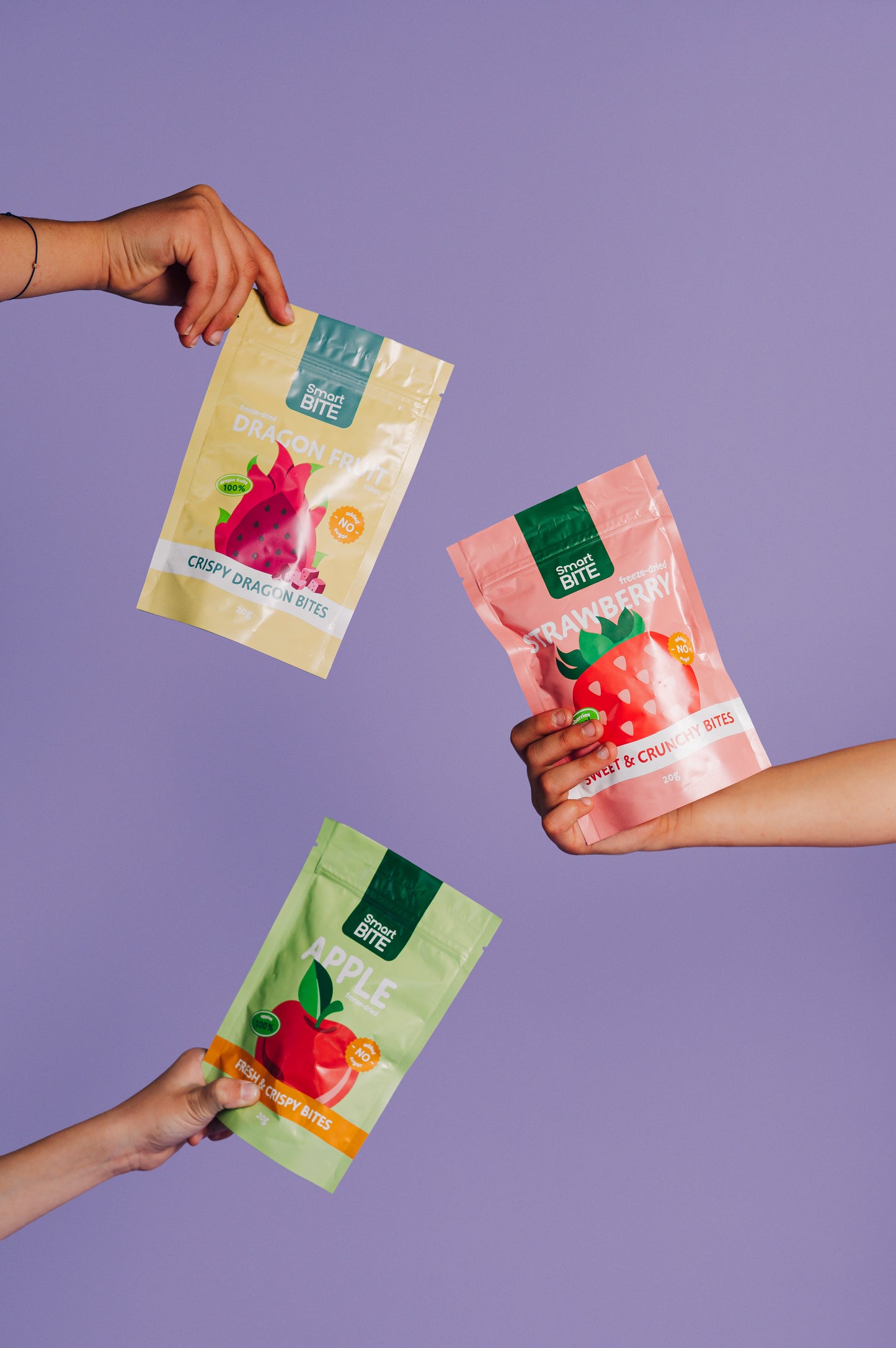 SmartBITE Freeze-dried apples 20 g
