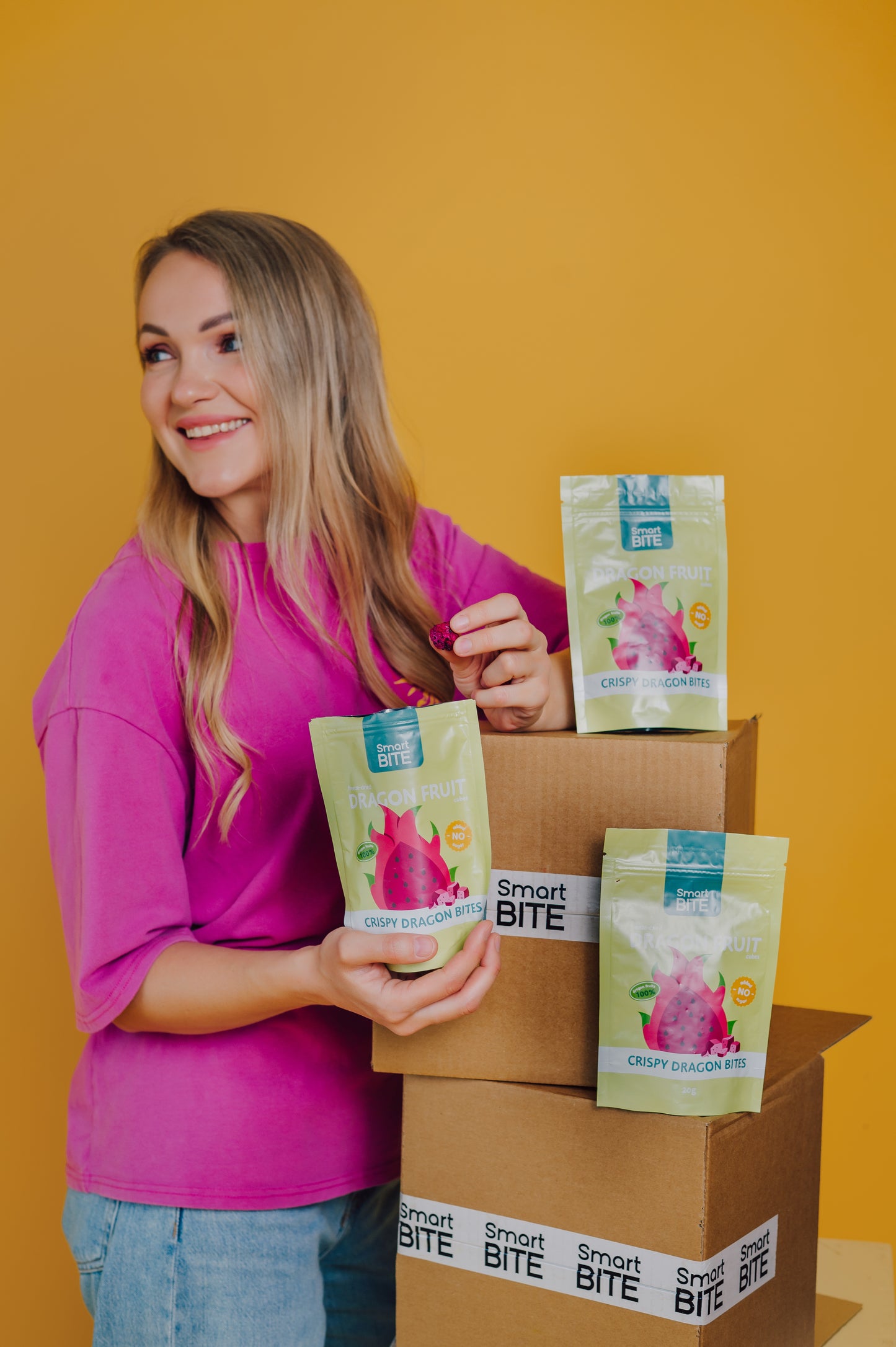 SmartBITE Freeze-dried apples 20 g